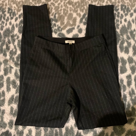 Max Studio Pants - Grey striped pants